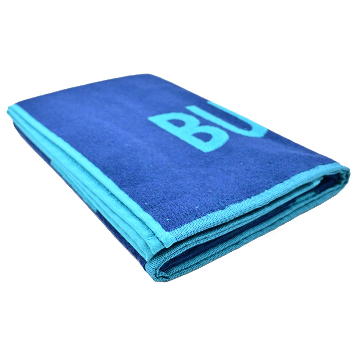Butterfly Taoru Towel: Blue Towel out of packaging